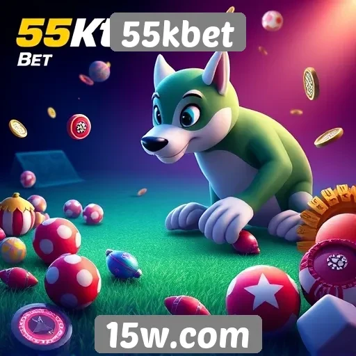 Opções de jogos disponíveis no 55kbet