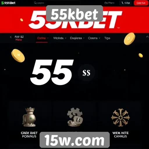 Comparativo de bônus e promoções do 55kbet