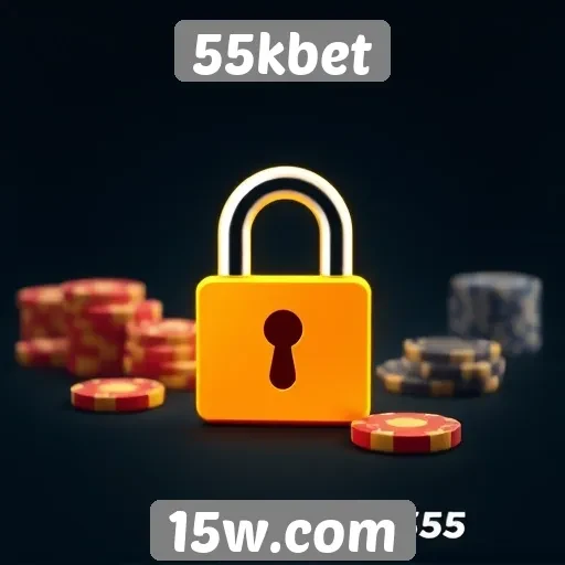 Recursos de segurança no site 55kbet